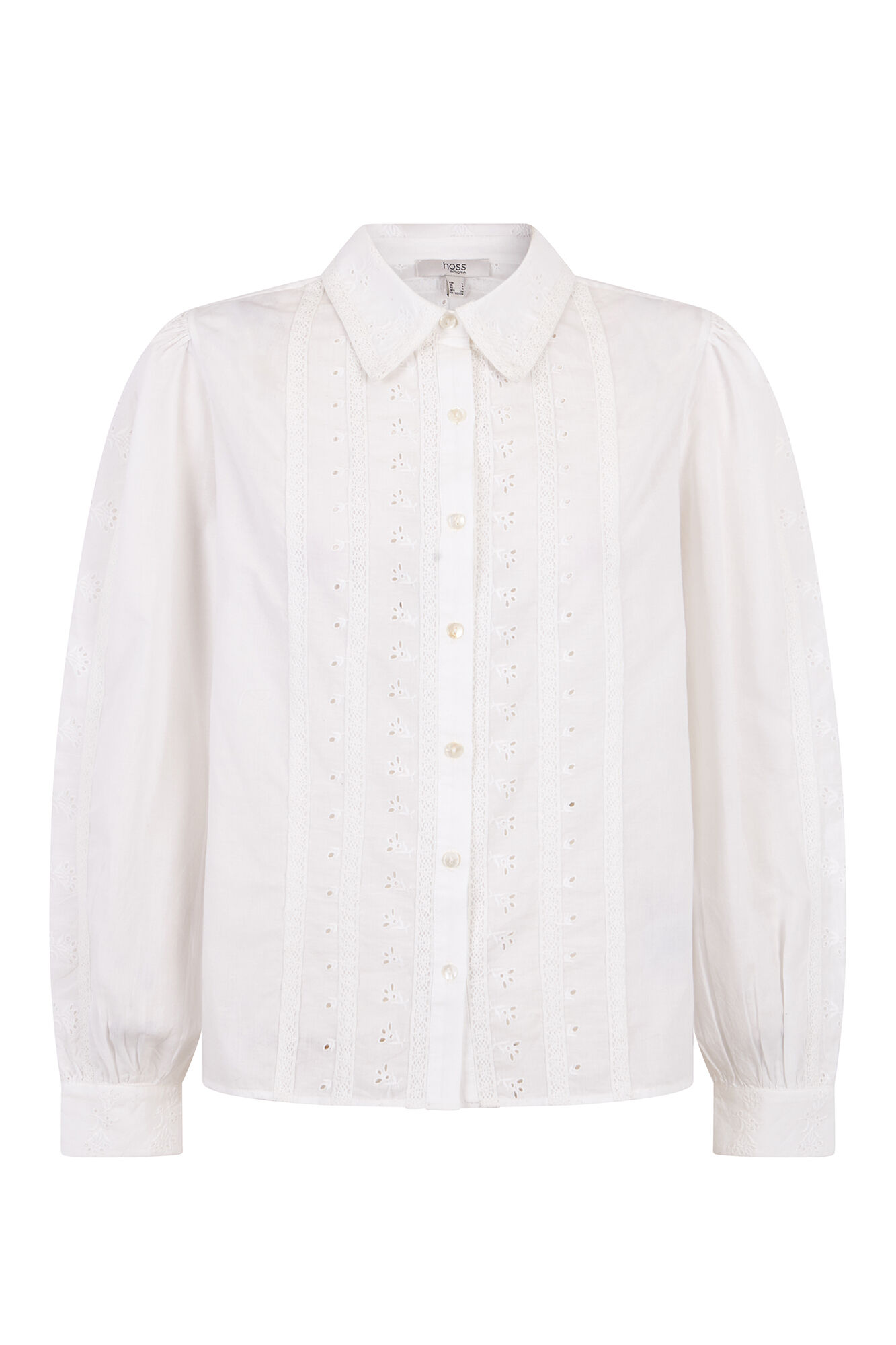 Hoss Intropia Carmen. Minimalist blouse White