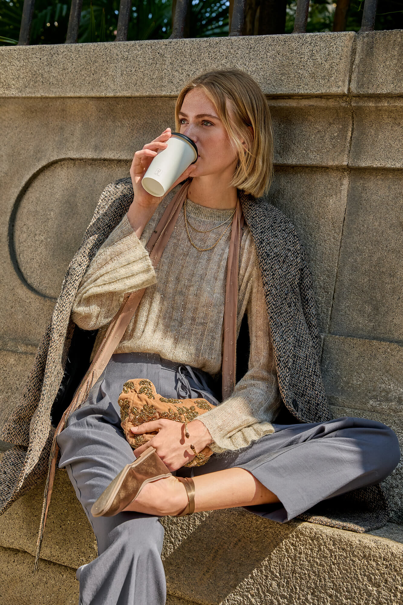 Hoss Intropia Neus. Jersey cuello redondeado