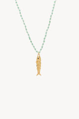 Hoss Intropia Megan. Colgante ba&ntilde;ado en oro Dorado