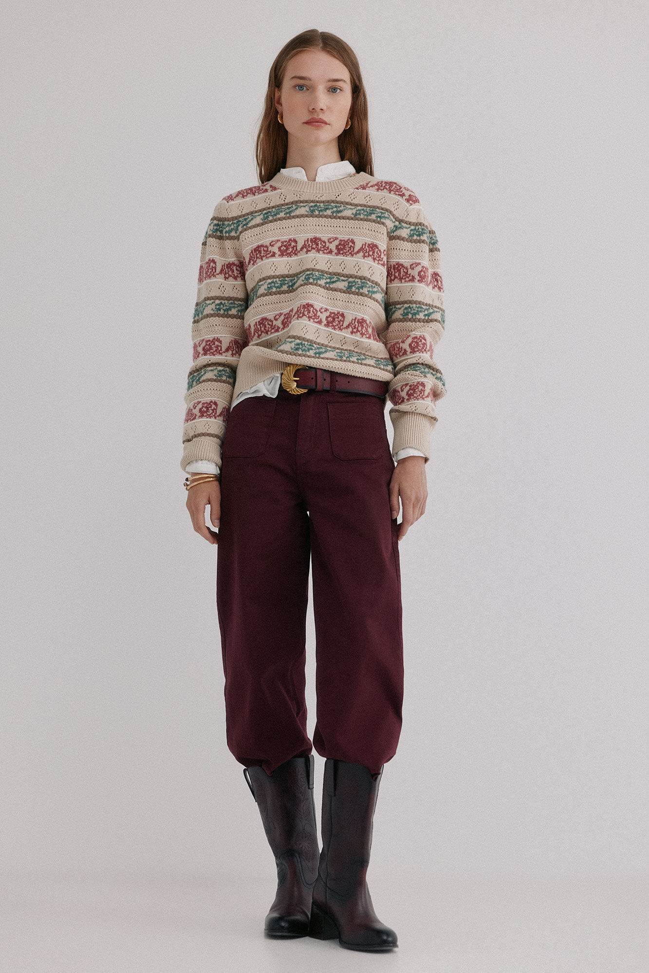 Hoss Intropia Irene. Jersey calado