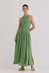 Hoss Intropia Adara. Fluid dress Green