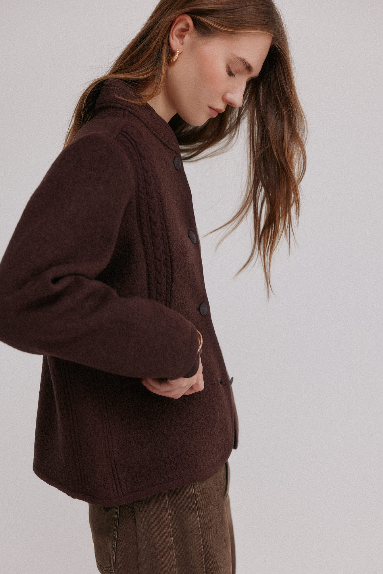 Hoss Intropia Flavia. Austrian jacket Brown