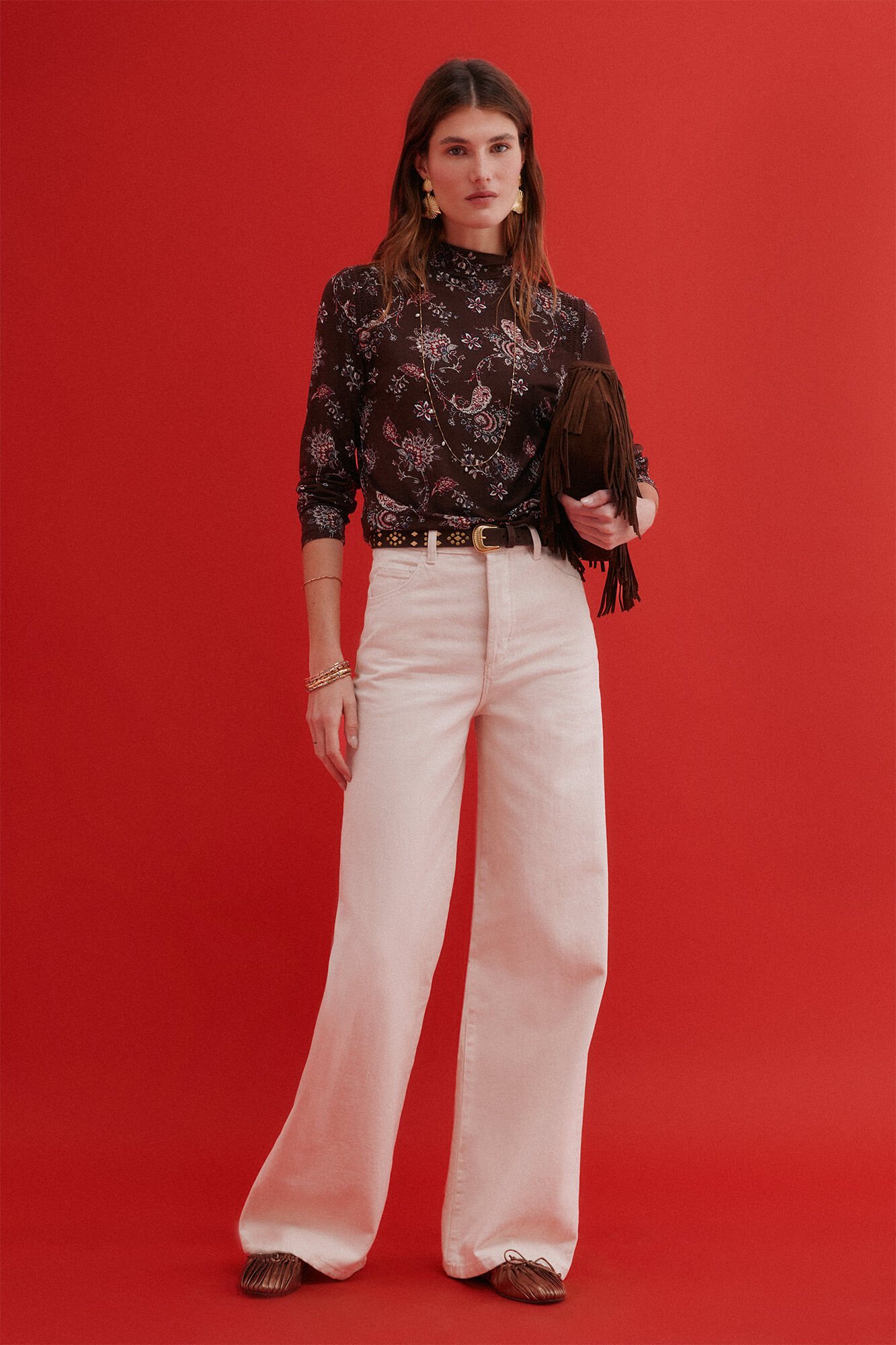 Hoss Intropia Bahiana. Vaqueros wideleg