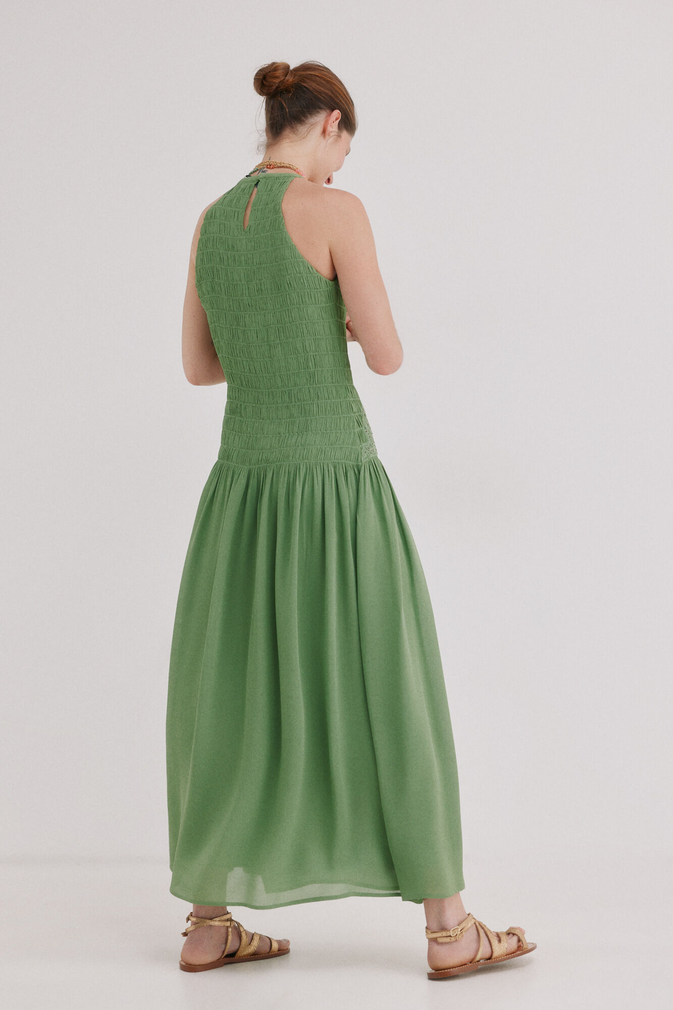 Hoss Intropia Adara. Fluid dress Green