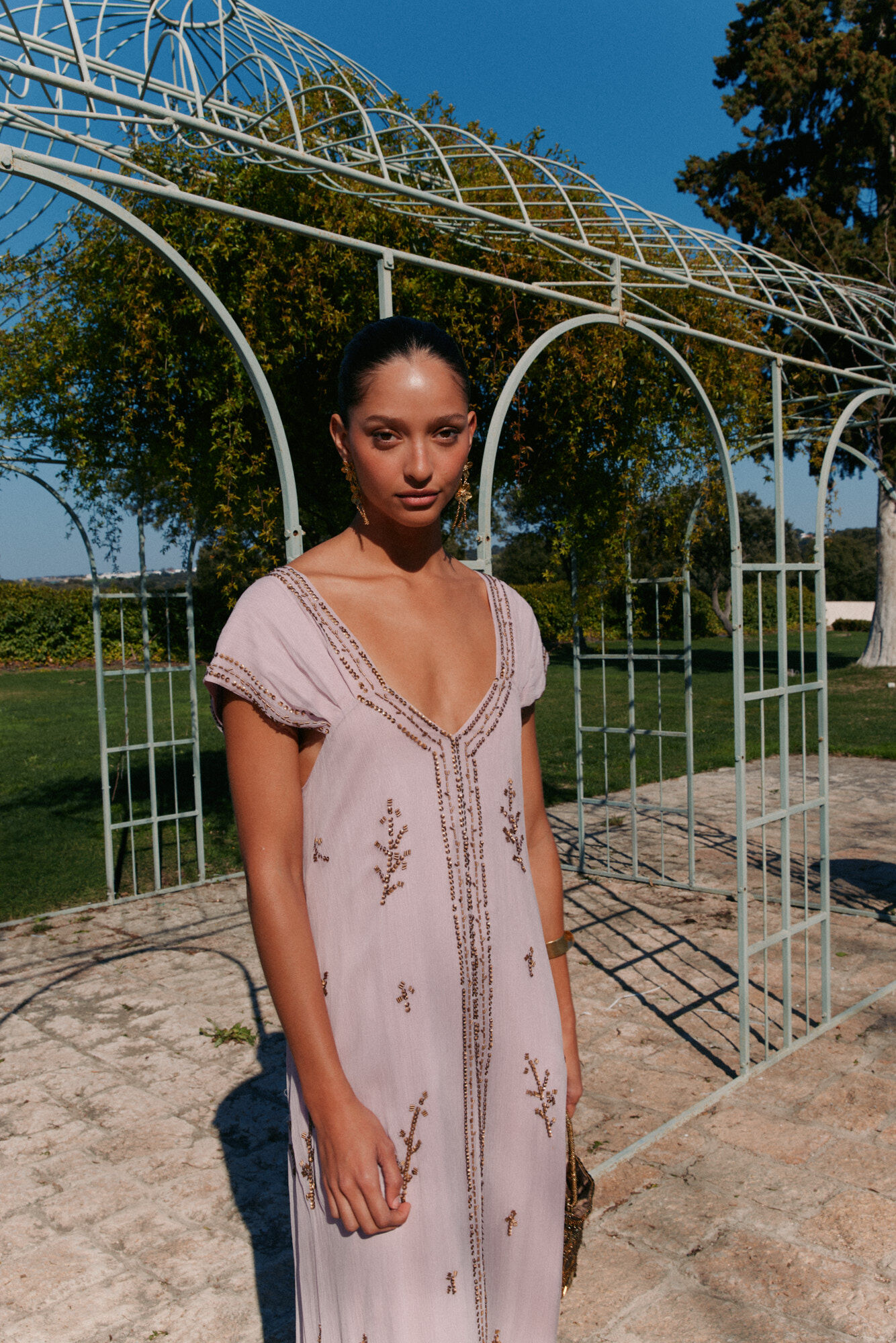 Hoss Intropia Aralina. Vestido fluido