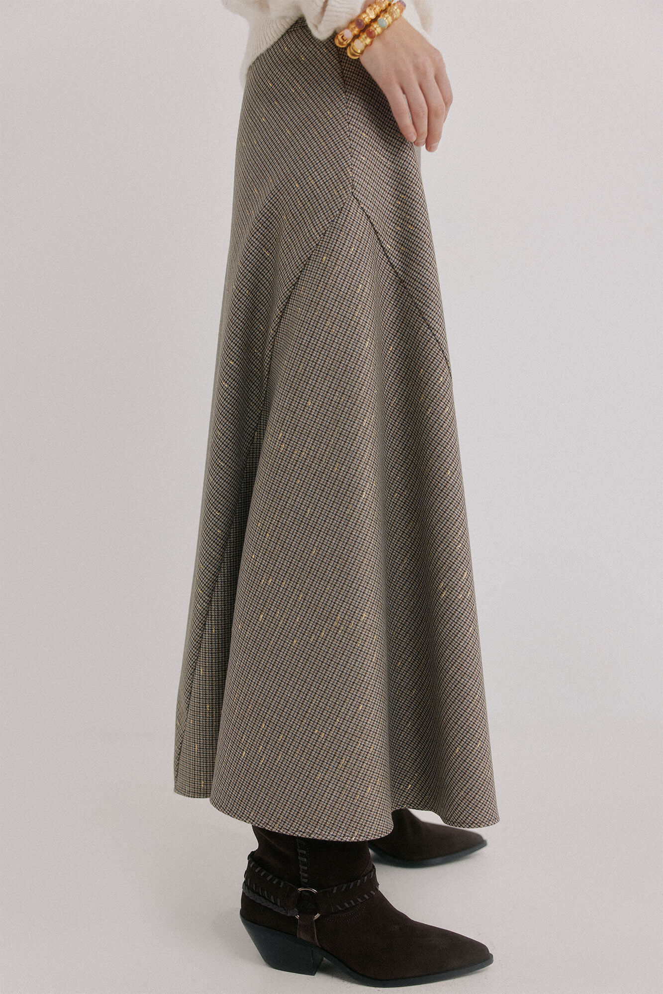 Hoss Intropia Regina. Falda a cuadros Multicolor