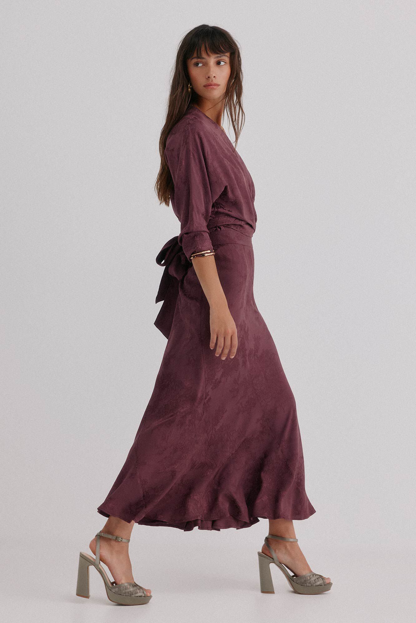 Hoss Intropia Romina. Saia jacquard Granada