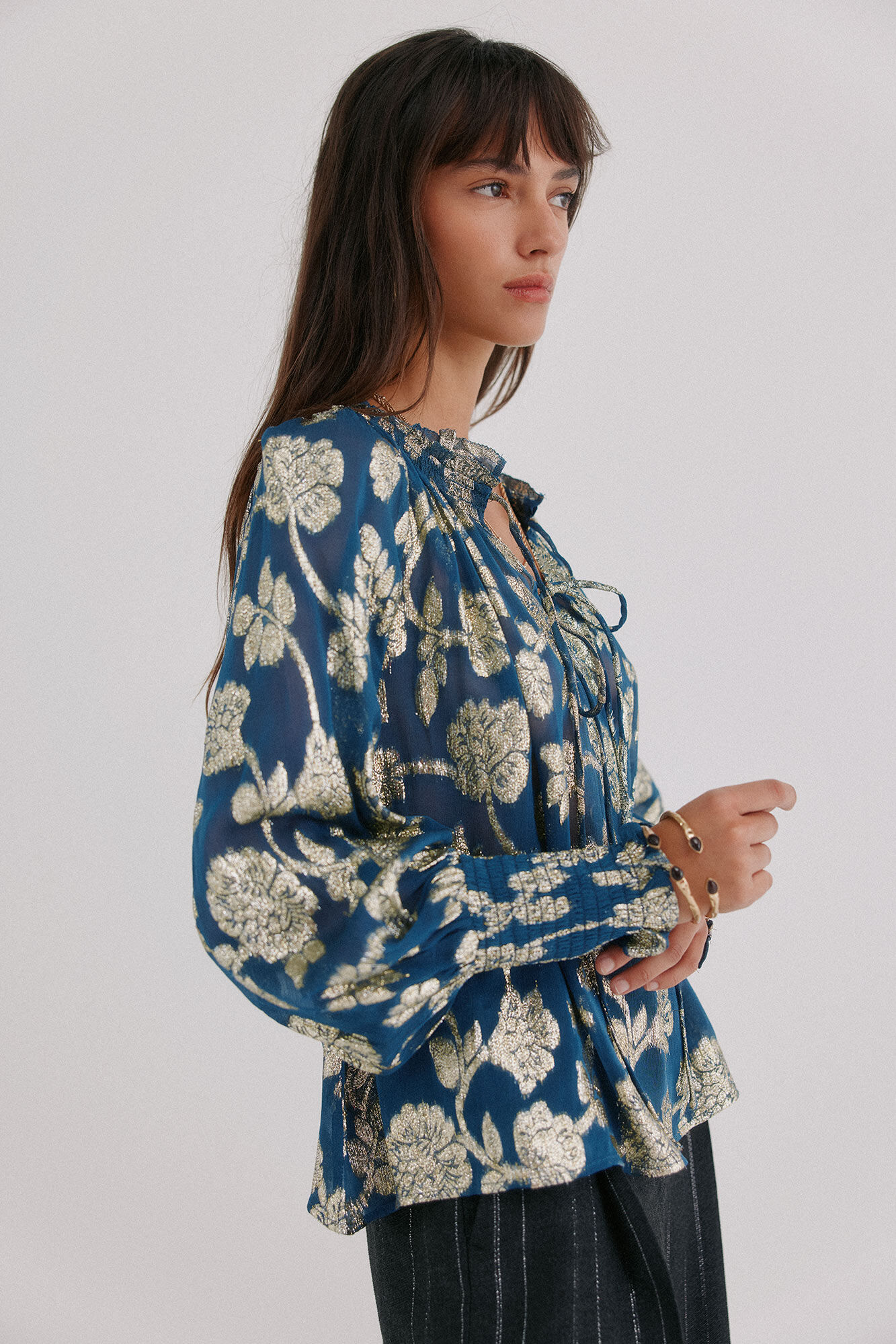 Hoss Intropia Gianna. Blusa jacquard