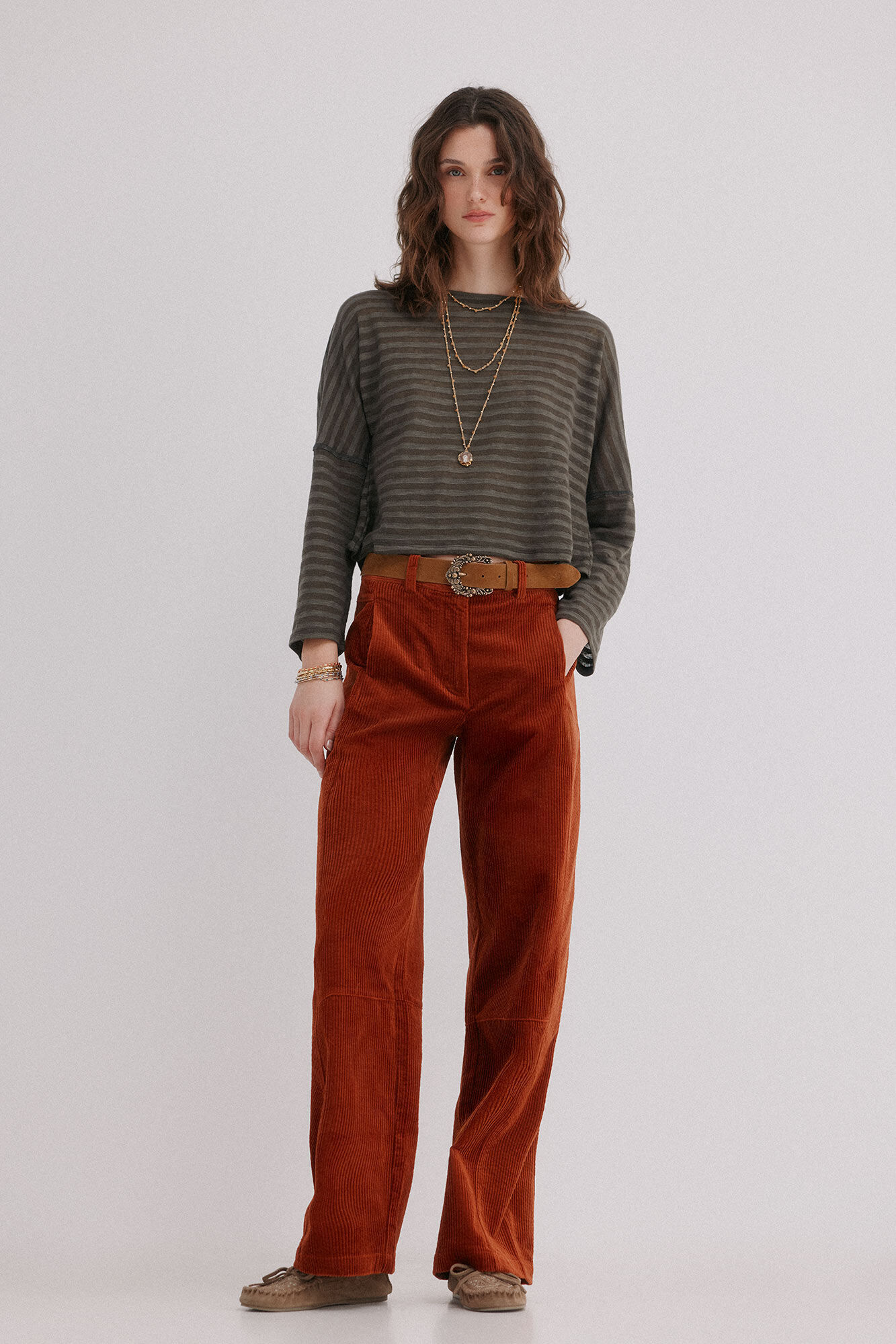 Hoss Intropia Marta. T-shirt gola padeiro