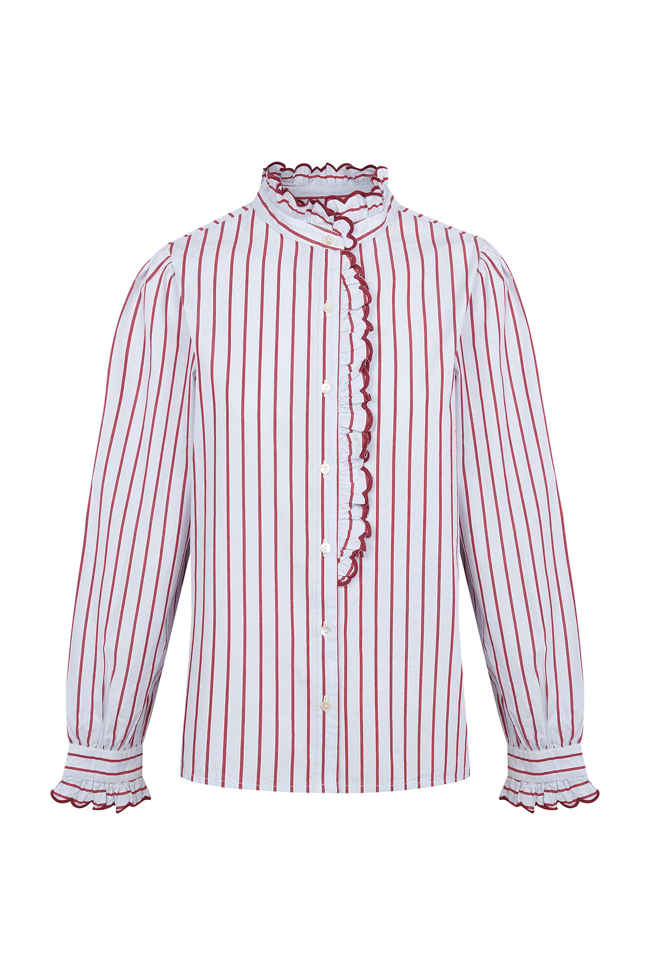 Hoss Intropia Camila. Blusa rom&acirc;ntica Azul