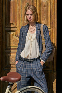 Hoss Intropia Elvira. Blazer cuadros