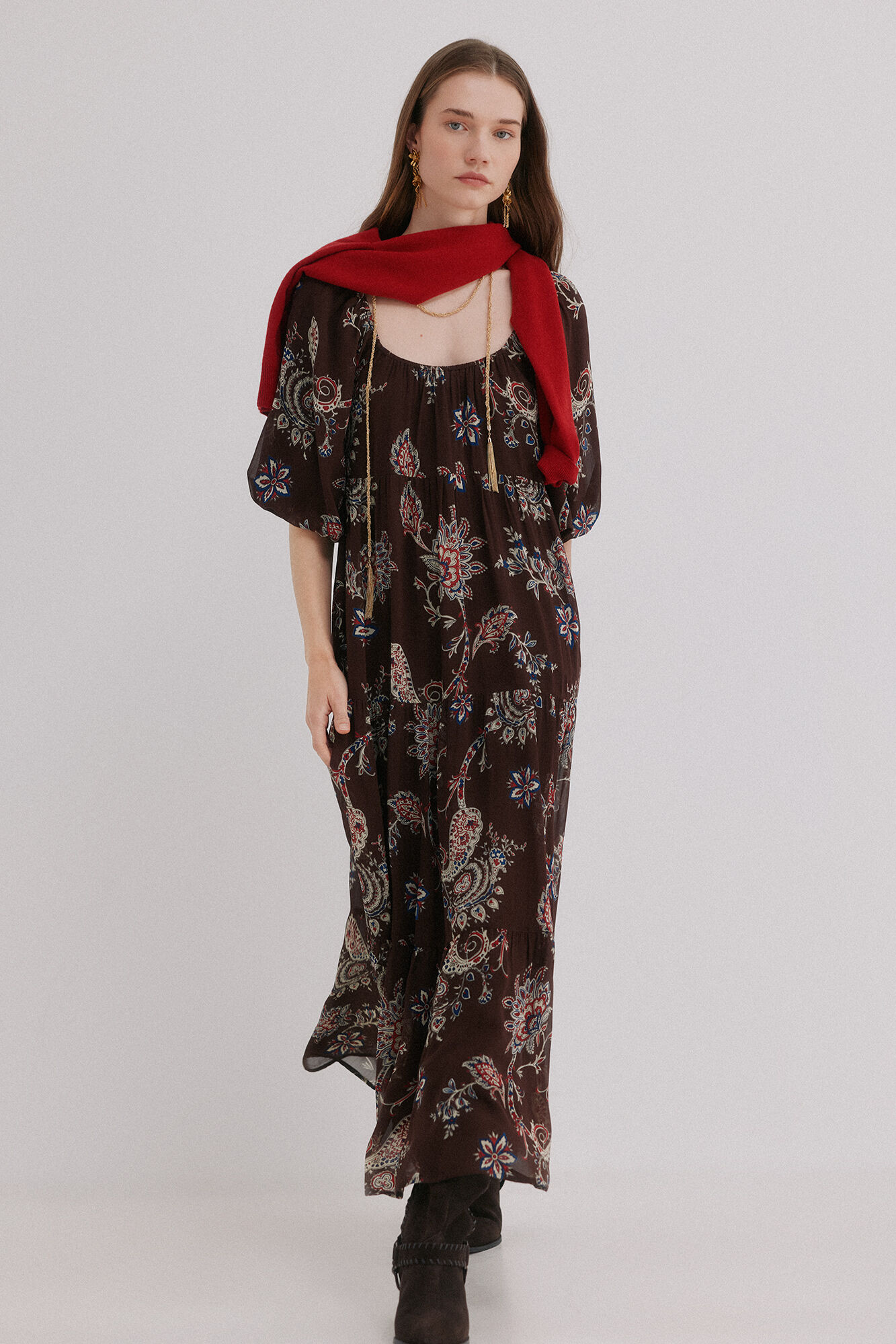 Hoss Intropia Adela. Vestido estampado