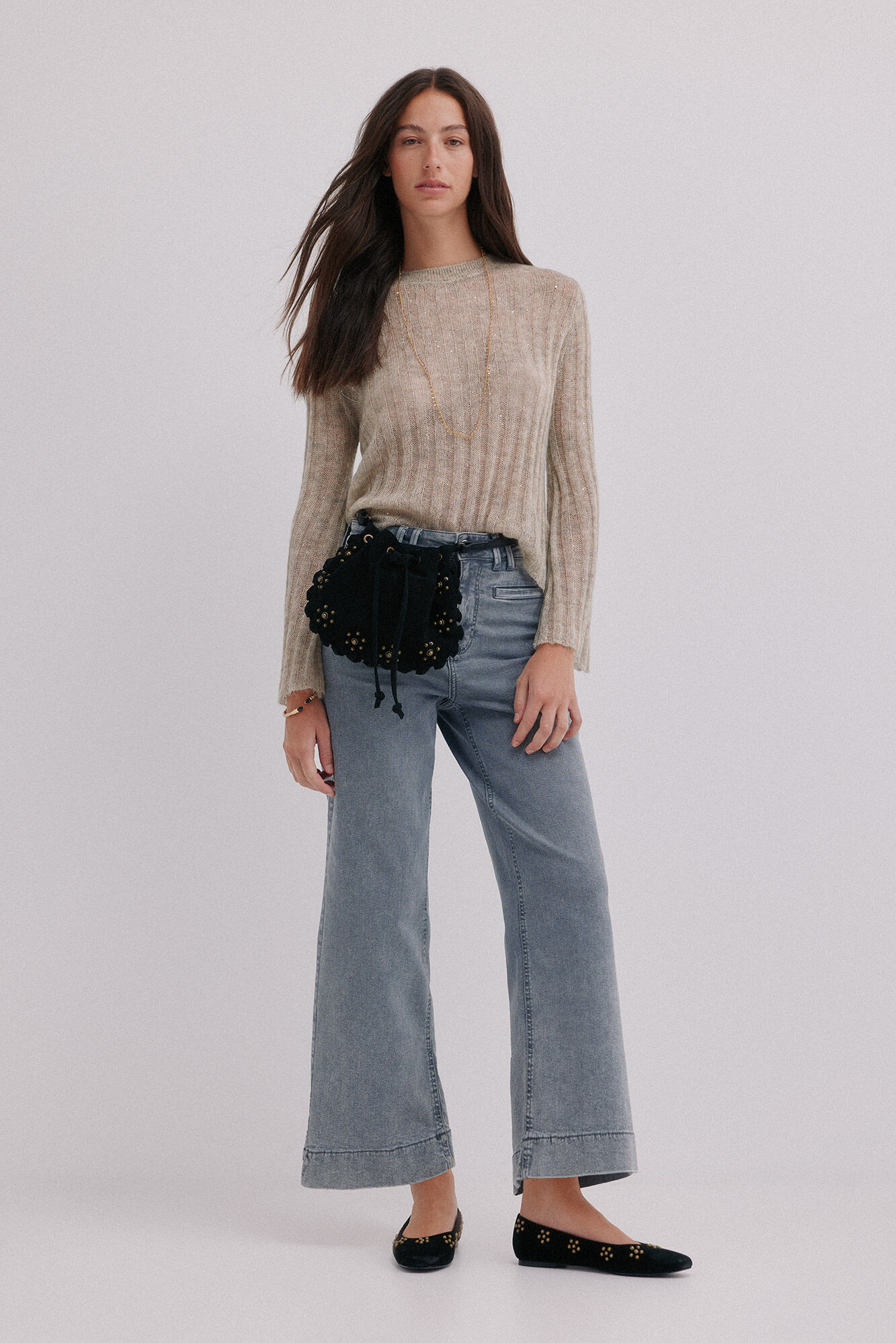 Hoss Intropia Berta. Vaqueros wide leg