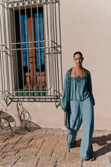 Hoss Intropia Persia. Long trousers Blue