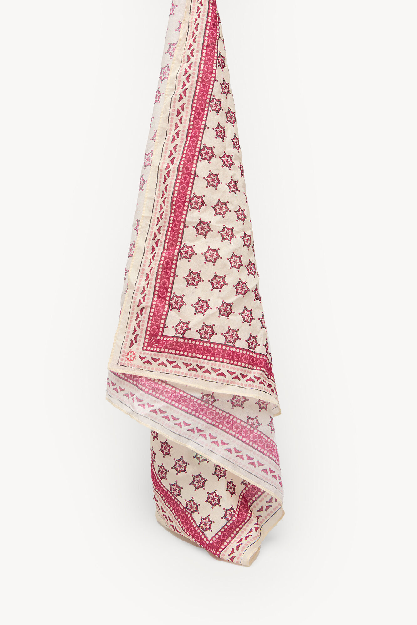 Hoss Intropia Miranda. Fular bandana estampada rojo