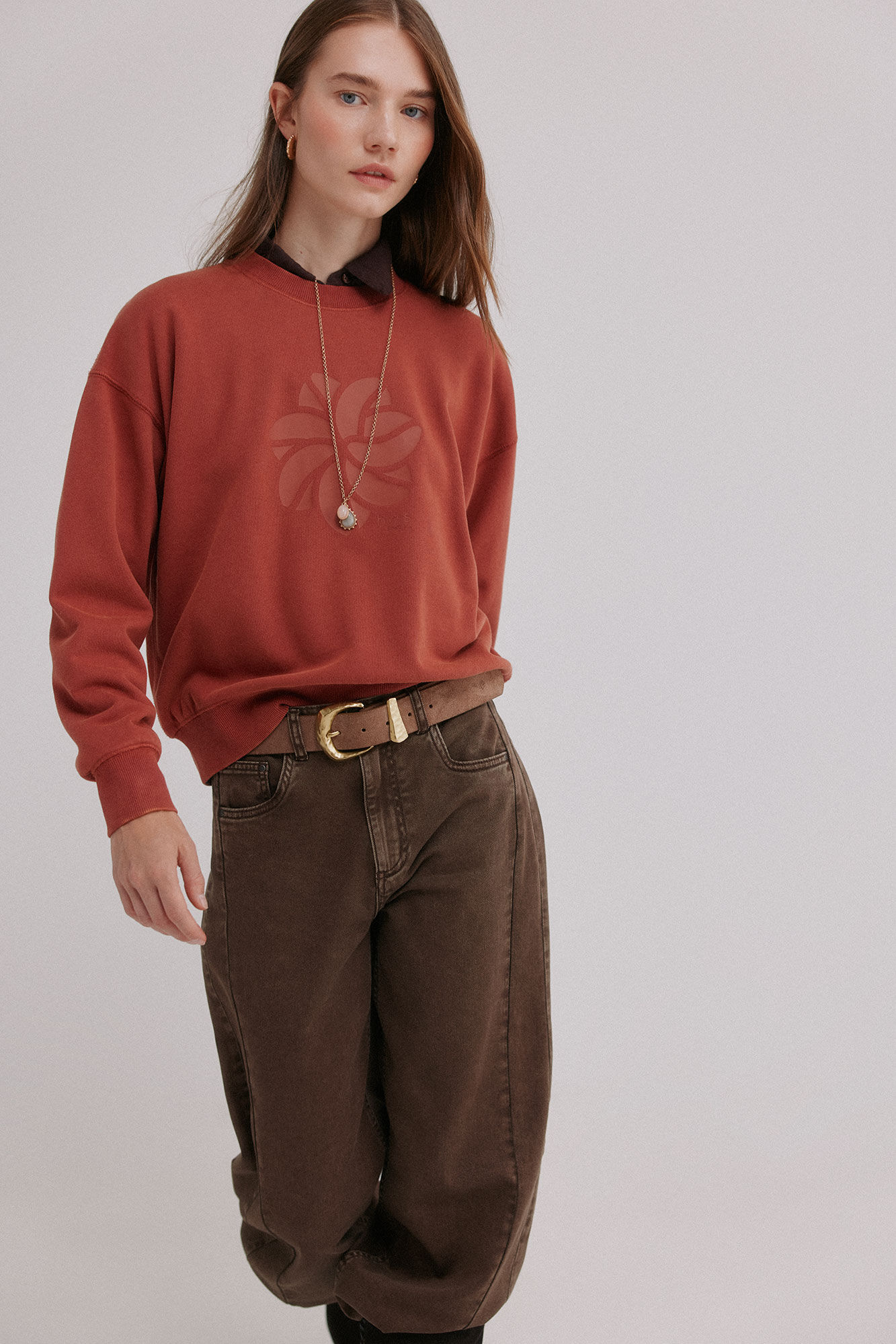 Hoss Intropia Miranda. Sudadera lavada