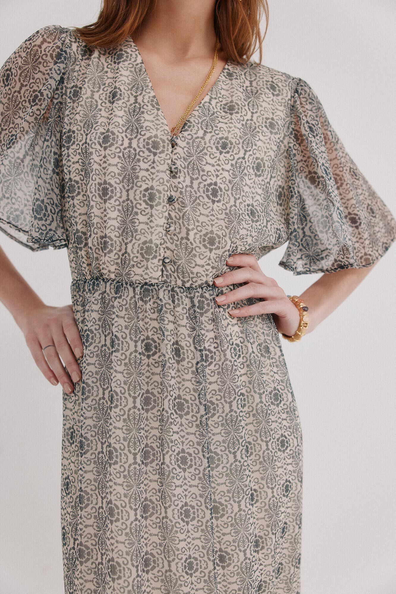 Hoss Intropia Adela. Vestido fluido Multicolor