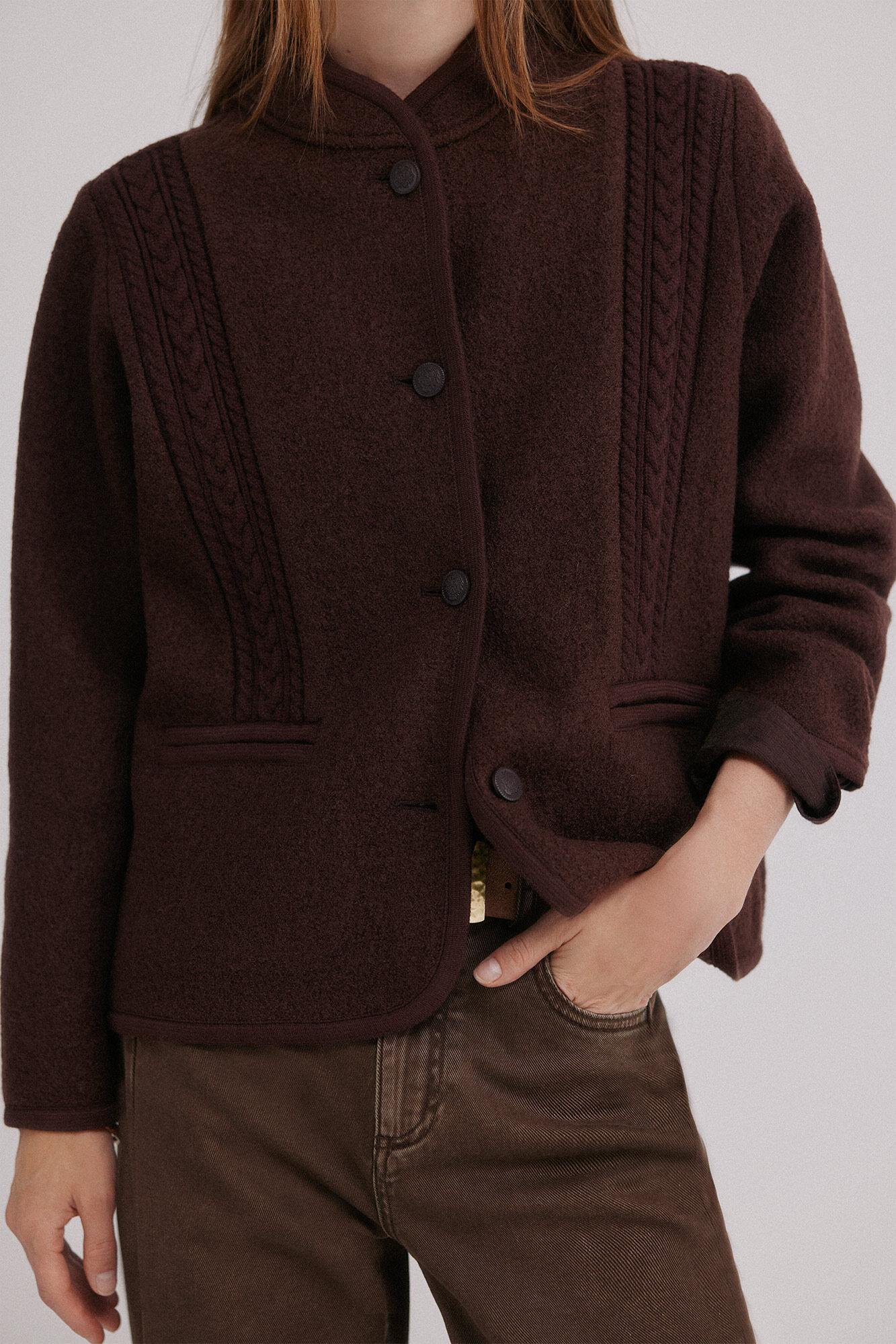 Hoss Intropia Flavia. Austrian jacket Brown