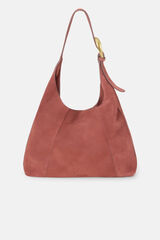 Hoss Intropia Nicole. Bolso hobo de serraje Rosa