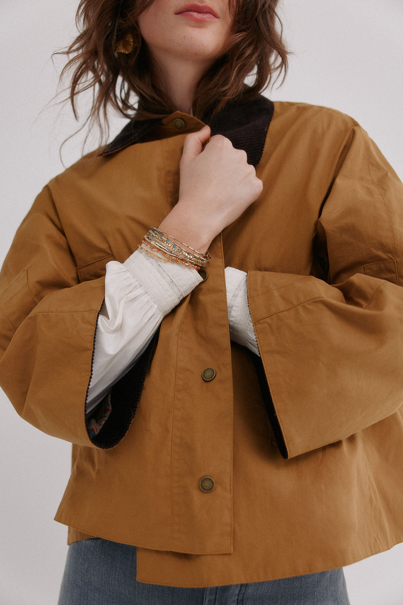 Hoss Intropia Delma cape-style trainers Yellow