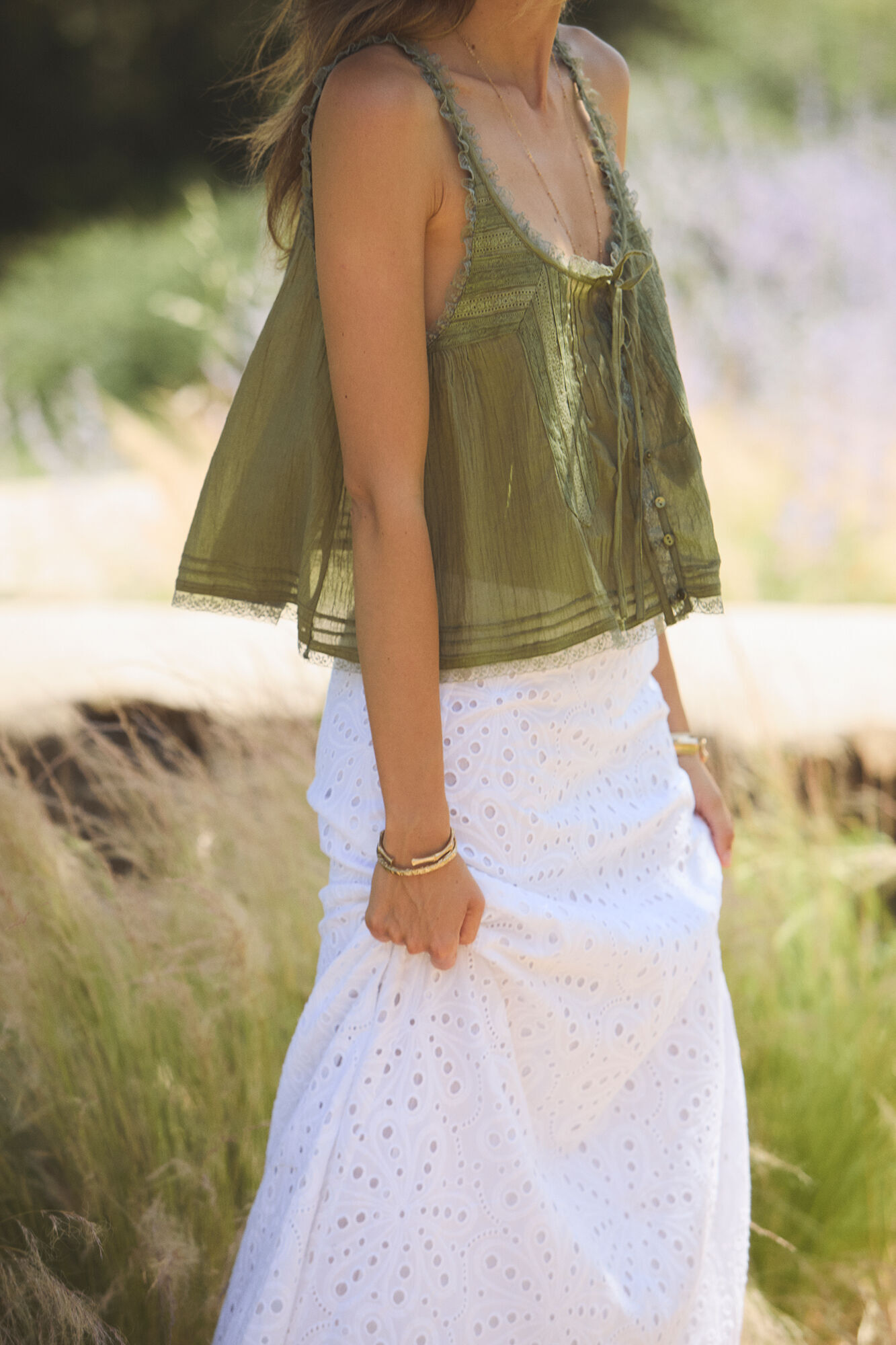 Hoss Intropia Camila. Blusa lencera