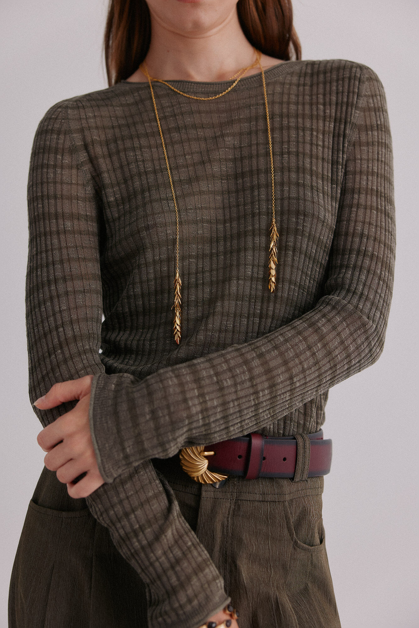 Hoss Intropia Nadine. Top estampado a rayas