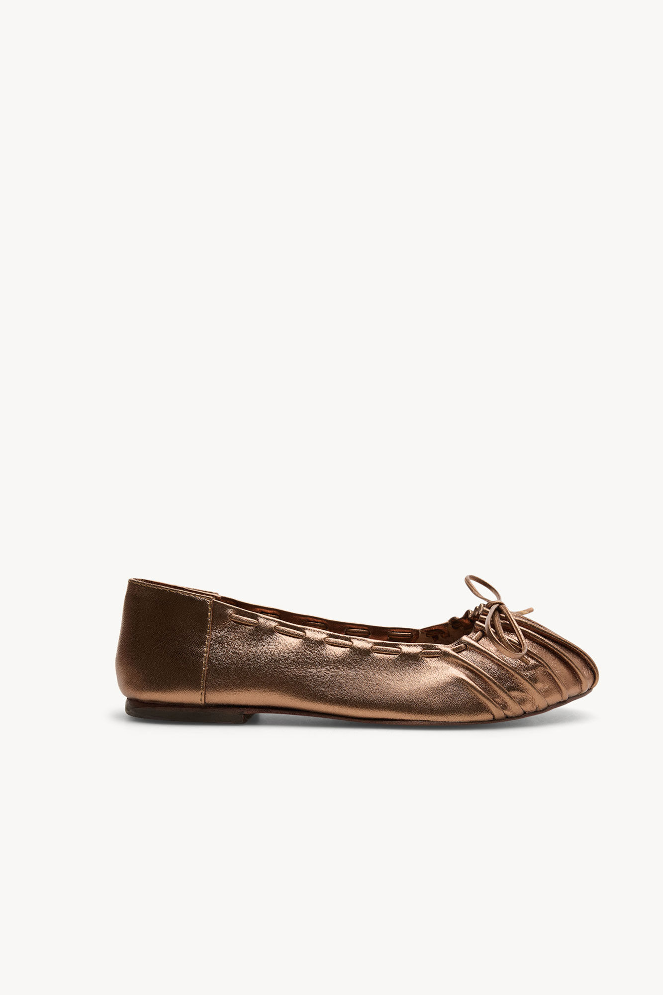 Hoss Intropia Maite. Bailarina de piel fruncida Arena