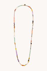 Hoss Intropia Gemstones necklace Lara Gold