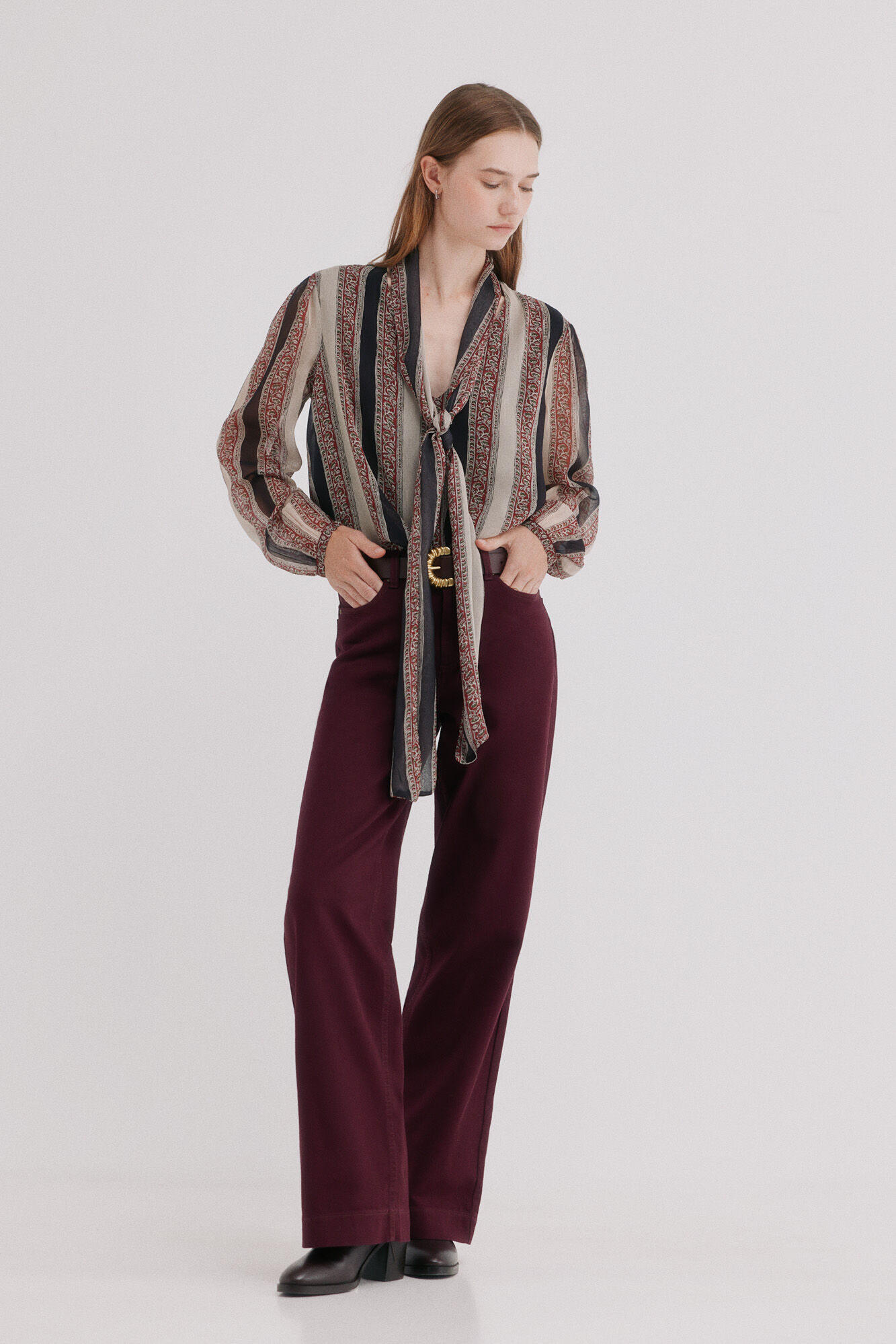 Hoss Intropia Valeria.Jeans fit wide leg
