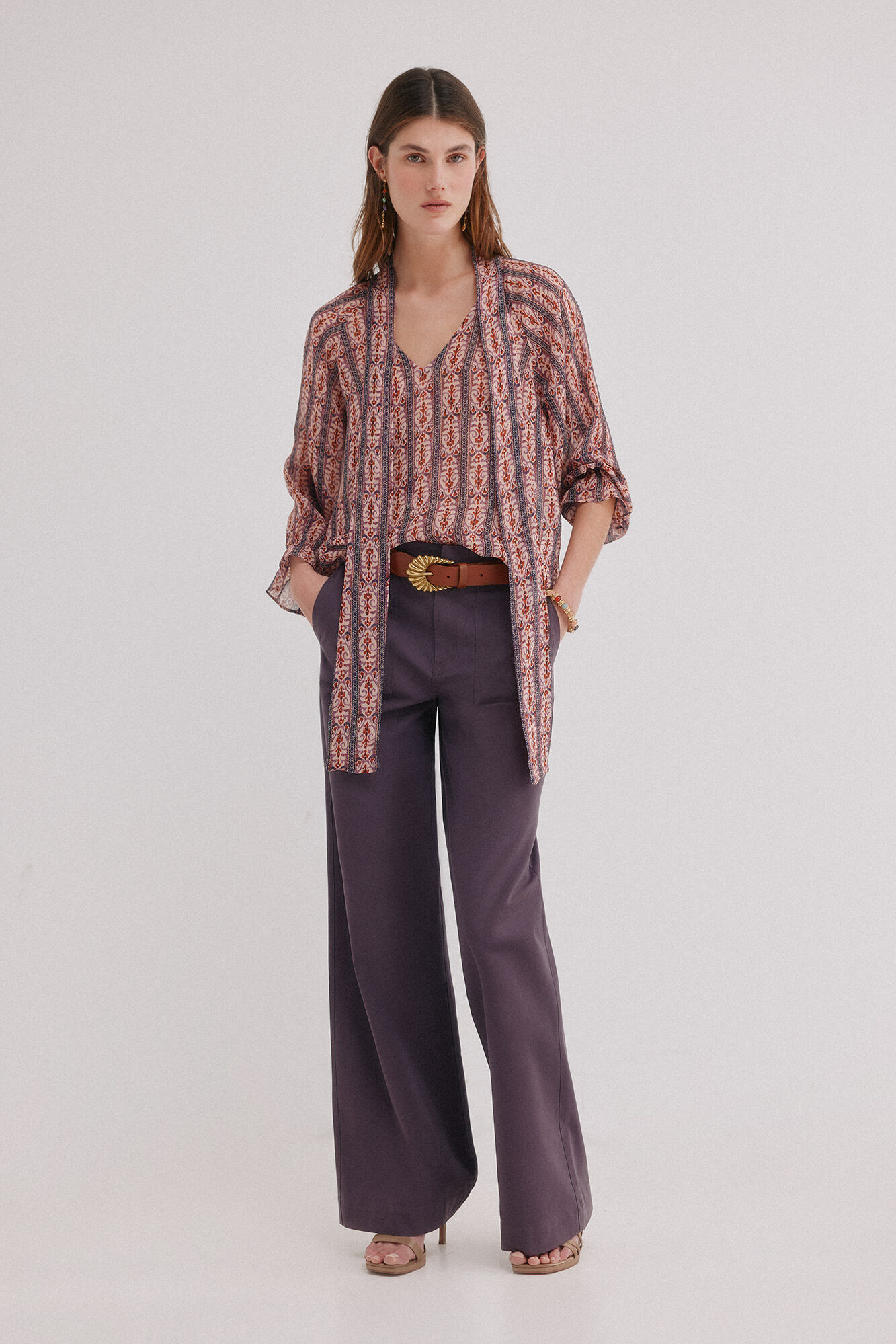 Hoss Intropia Camino. Blusa estampada