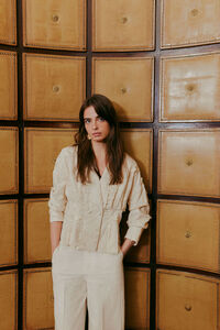 Hoss Intropia Gema. Blusa bordada