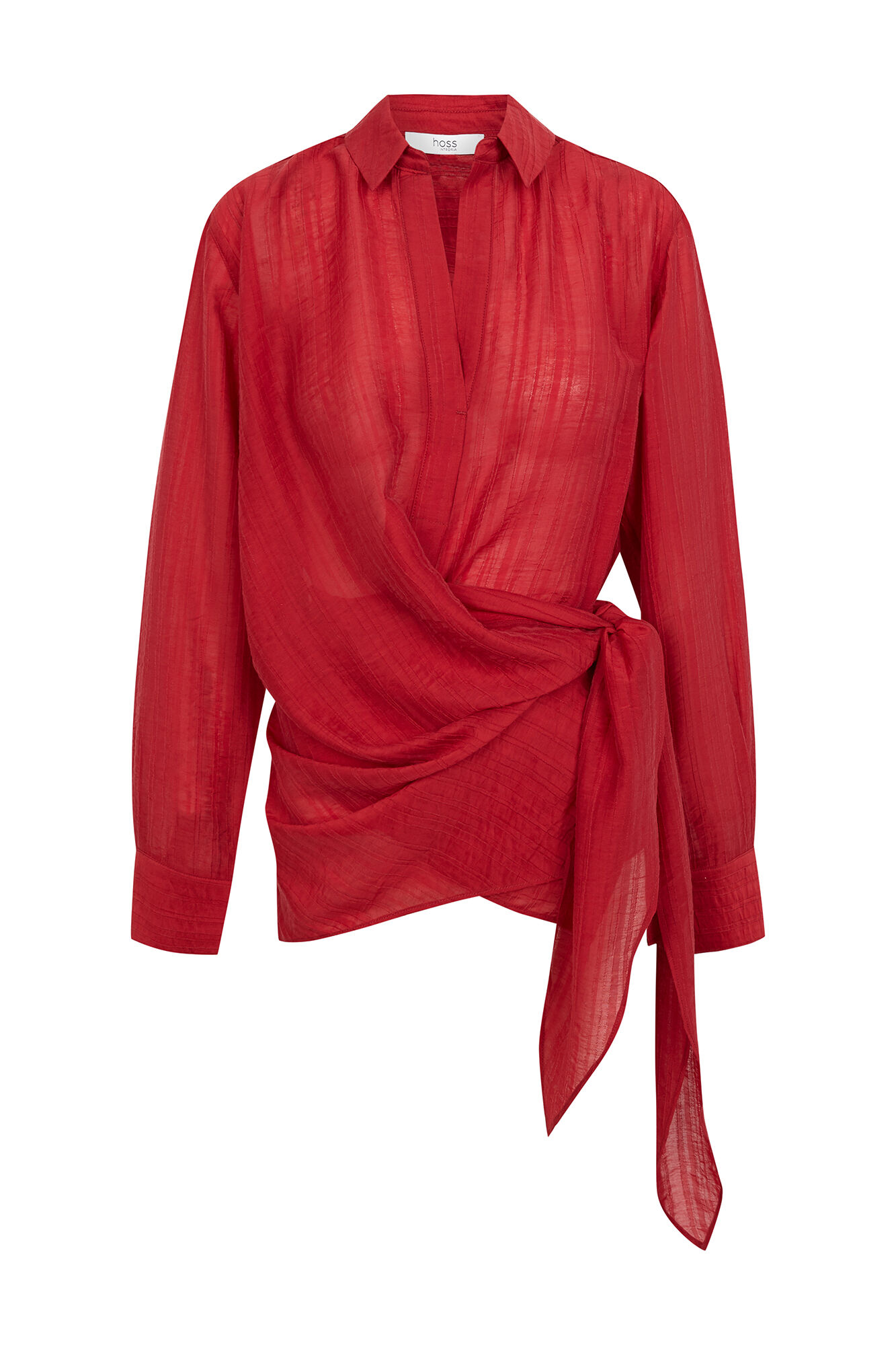 Hoss Intropia Striped blouse Cosette Red