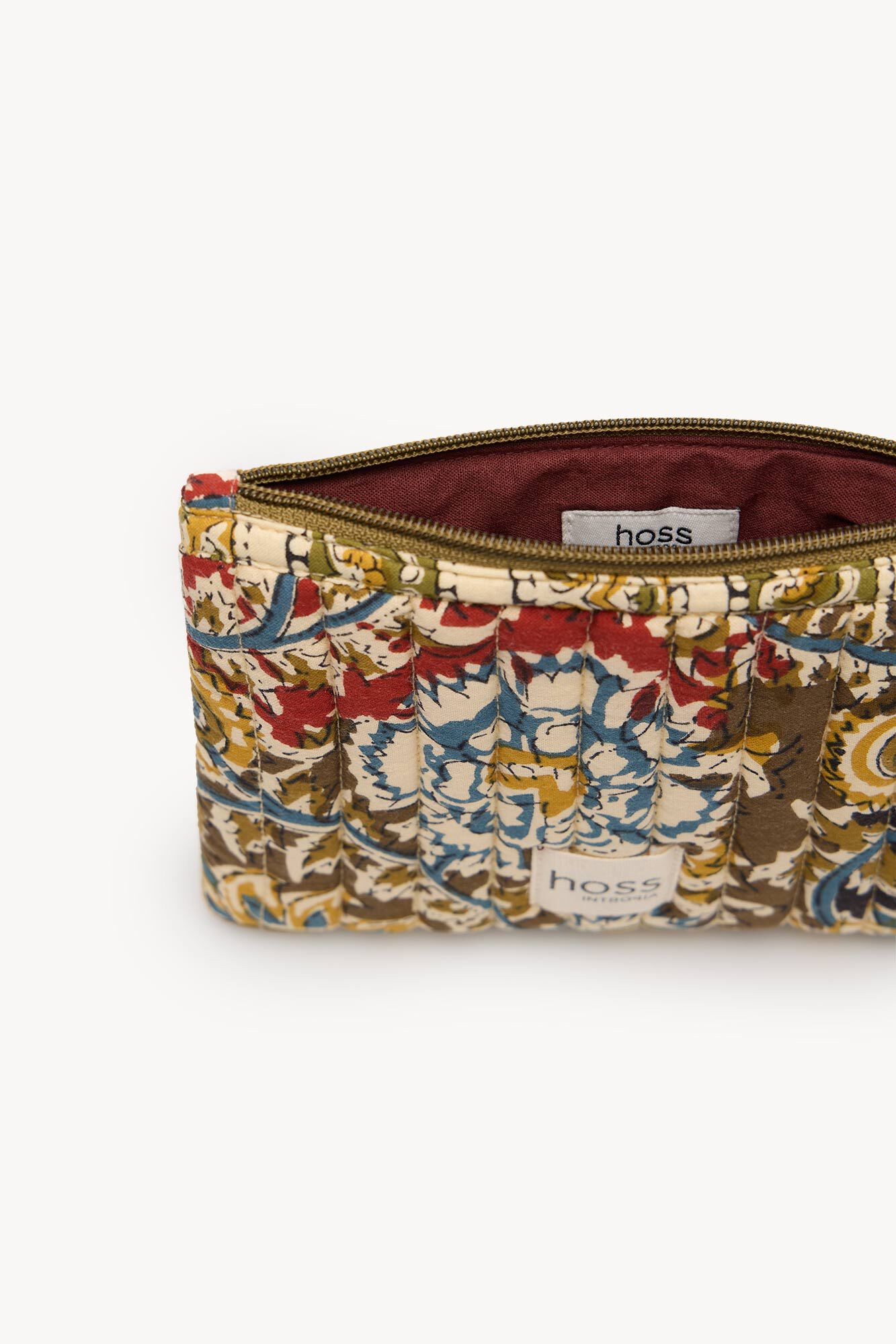 Hoss Intropia Laura. Carteira estampada acolchoada