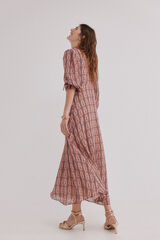 Hoss Intropia &Aacute;gueda. Vestido estampado Blanco