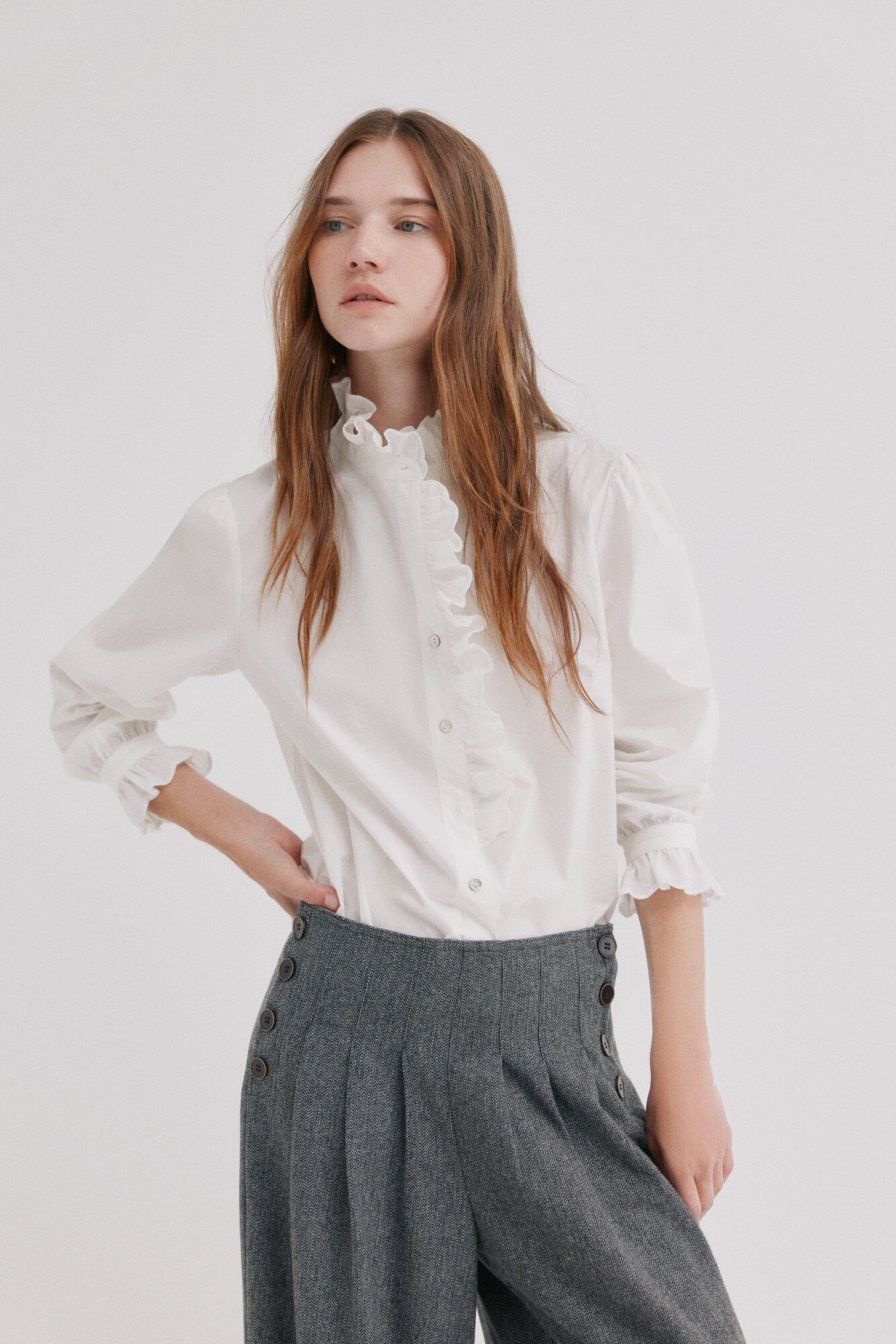 Hoss Intropia Clea .Camisa volante
