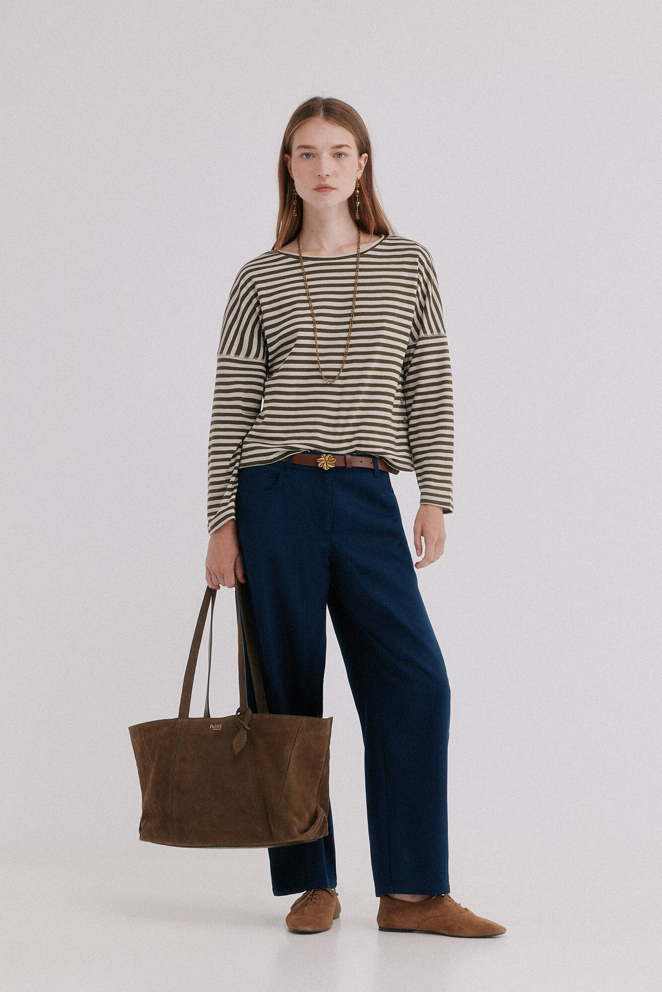 Hoss Intropia Naiara. Shopper de serraje