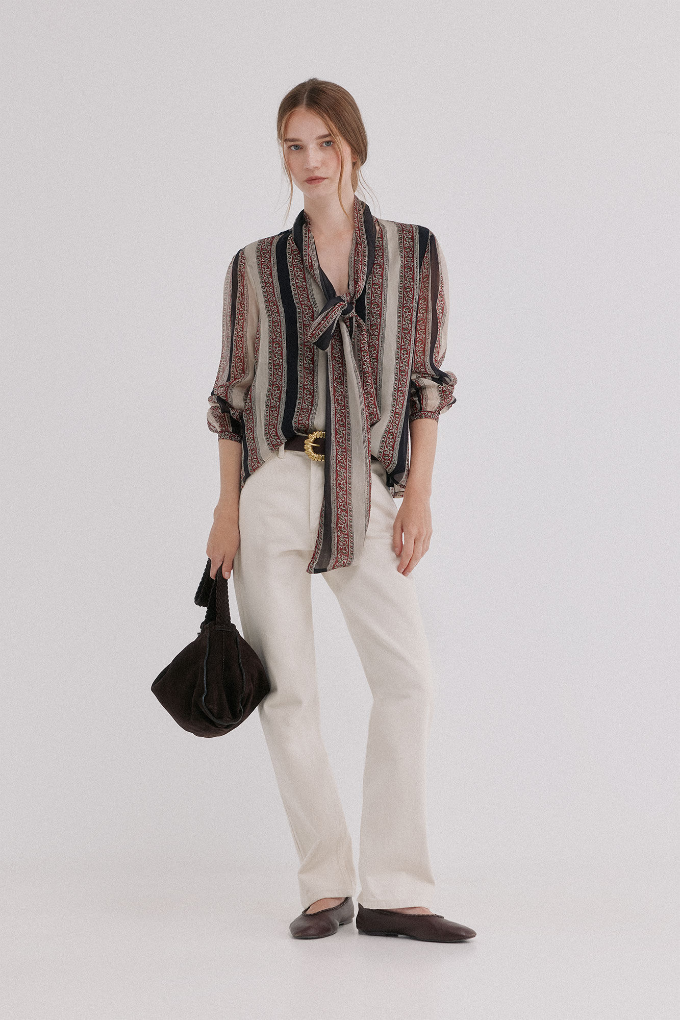 Hoss Intropia Celina. Blusa fluida Multicolor