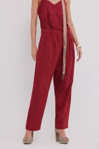 Hoss Intropia Filipa. Cal&ccedil;as plissadas