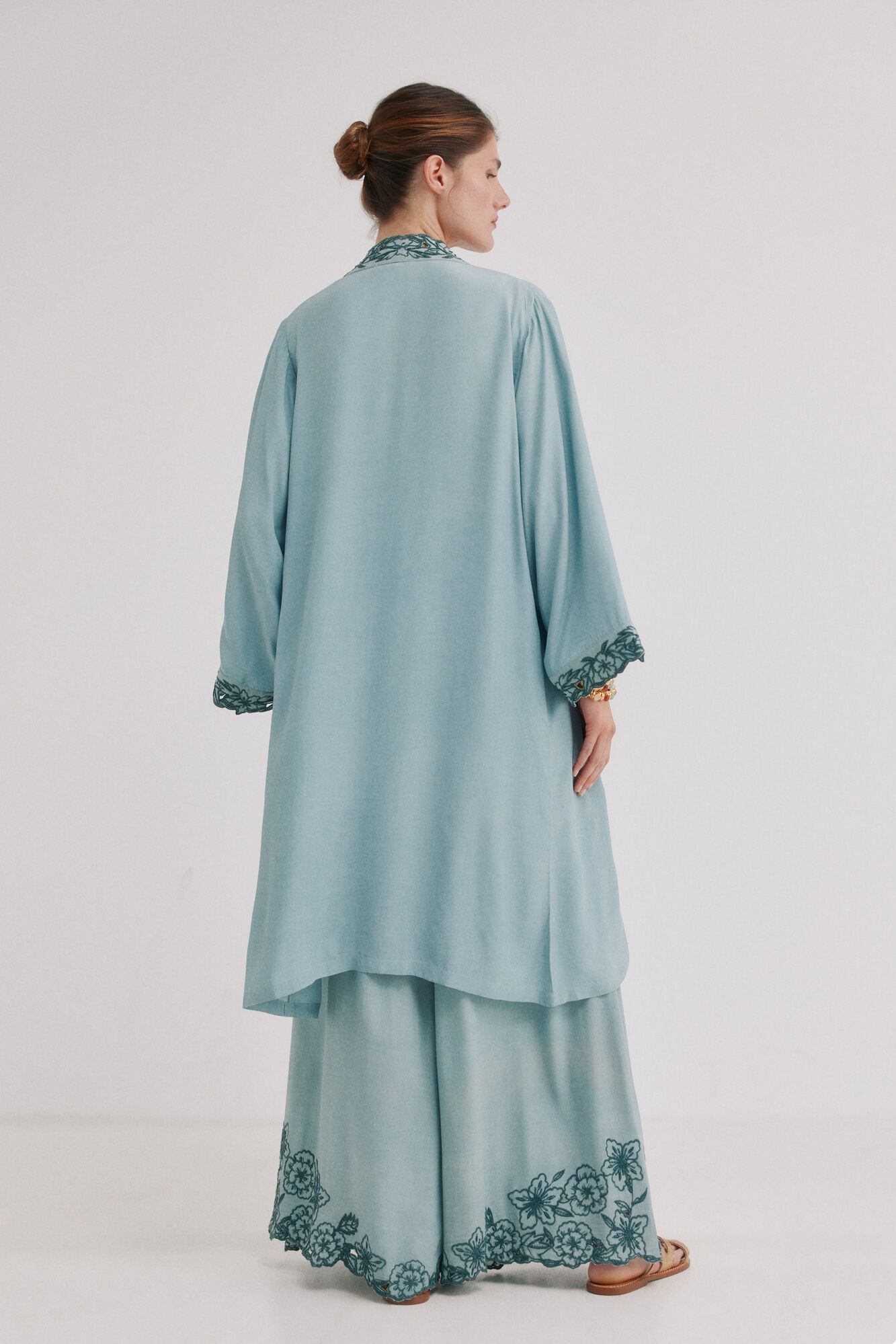 Hoss Intropia Katrina. Long kimono Blue