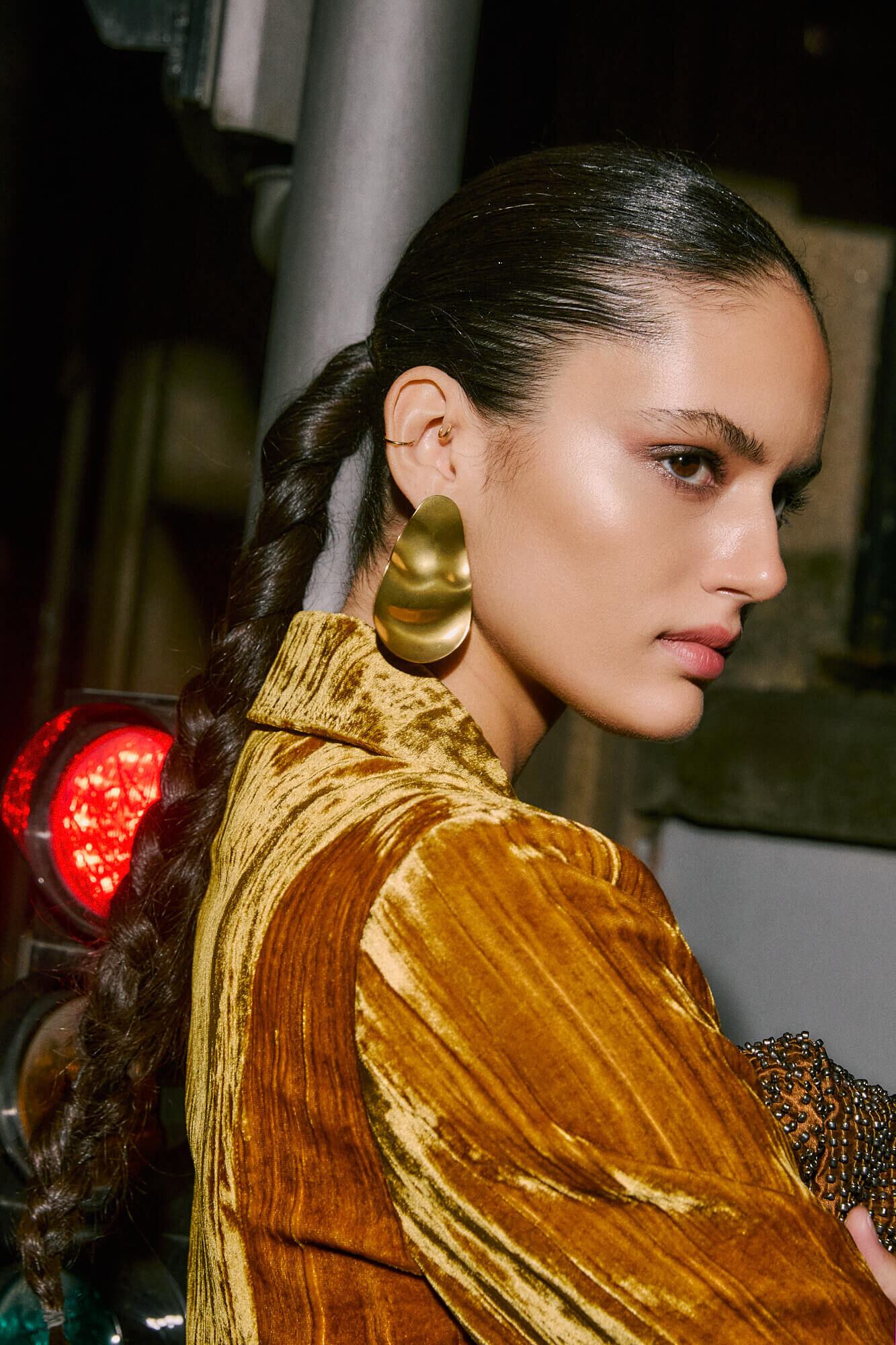 Hoss Intropia Lea. Pendientes largos