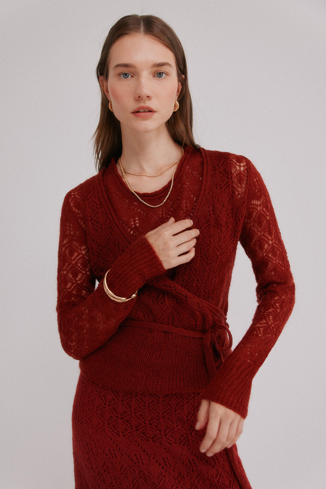 Hoss Intropia Iria. Chaqueta calada