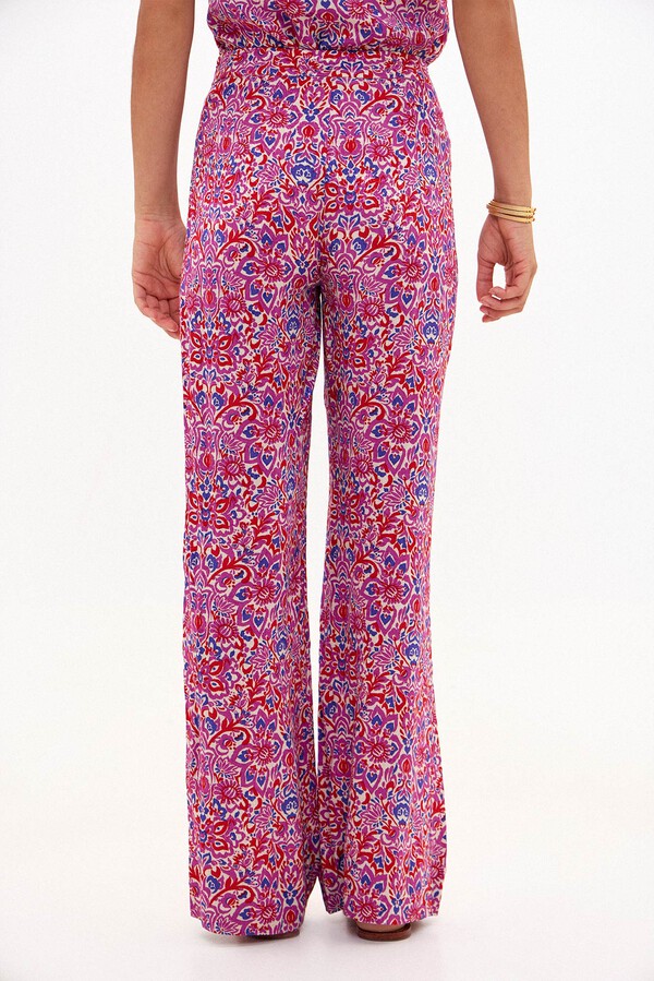 Hoss Intropia Pandra. Jacquard trousers with print Several