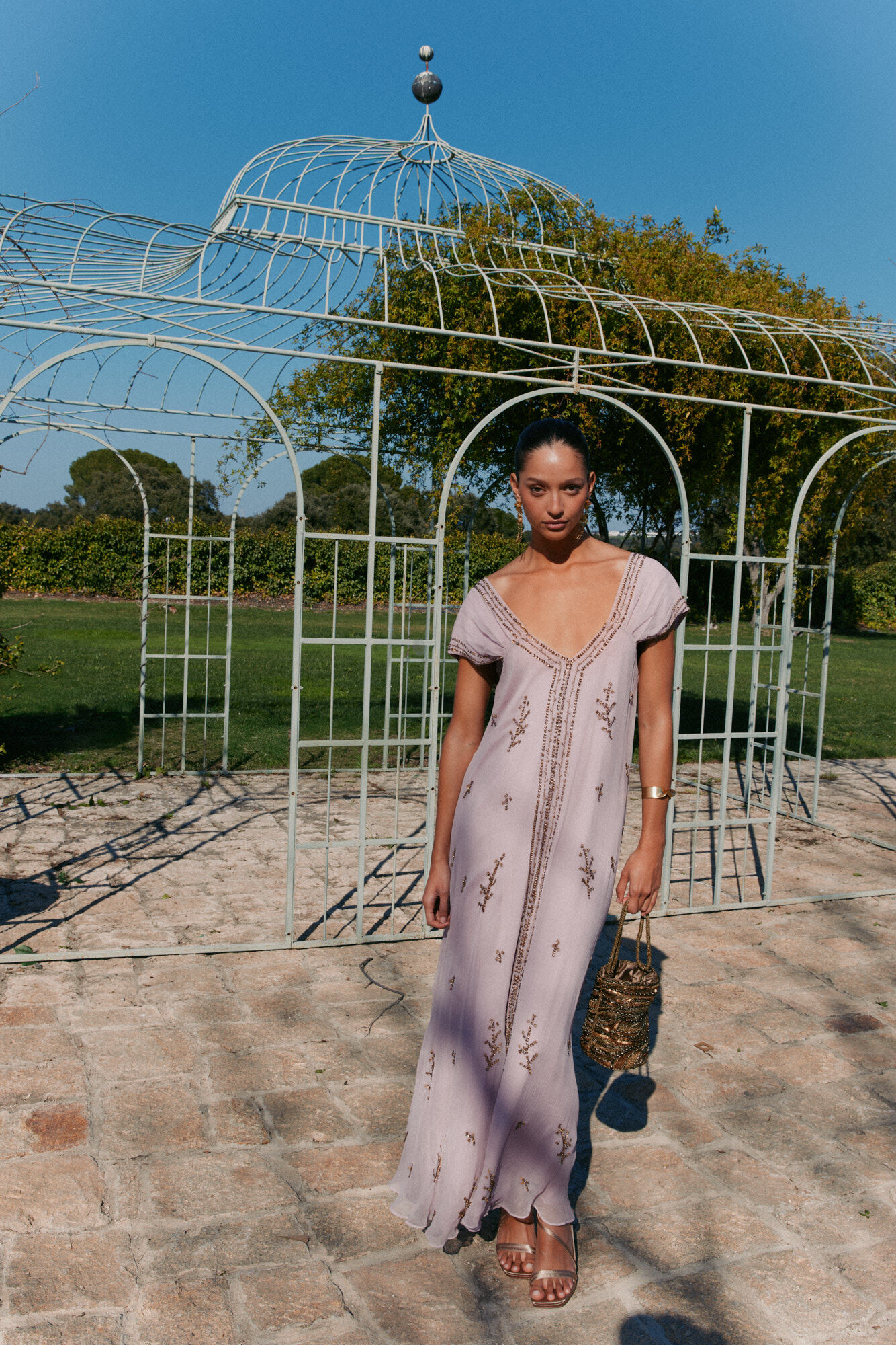 Hoss Intropia Aralina. Vestido fluido