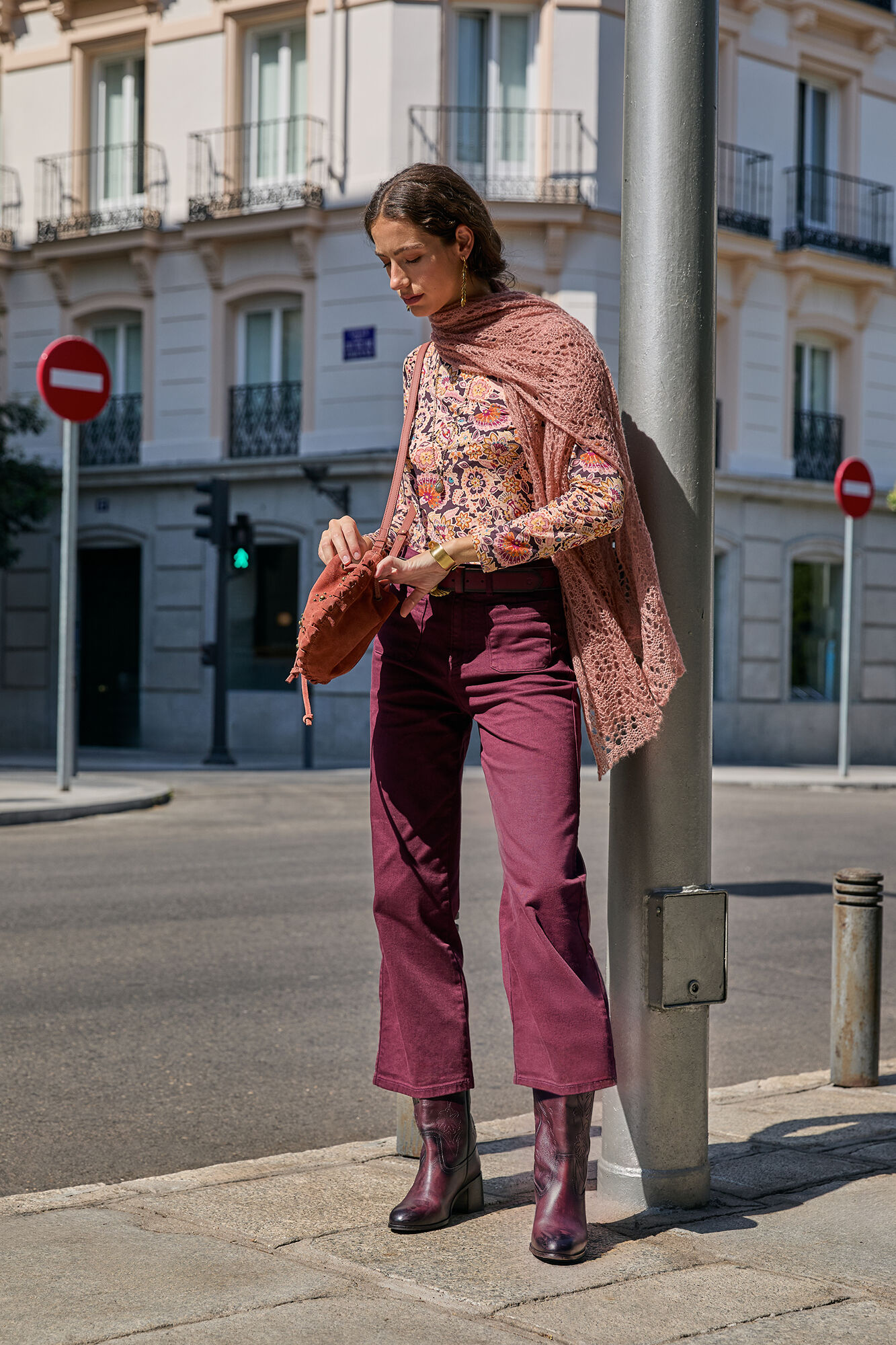 Hoss Intropia Bonnie. Vaqueros wide leg