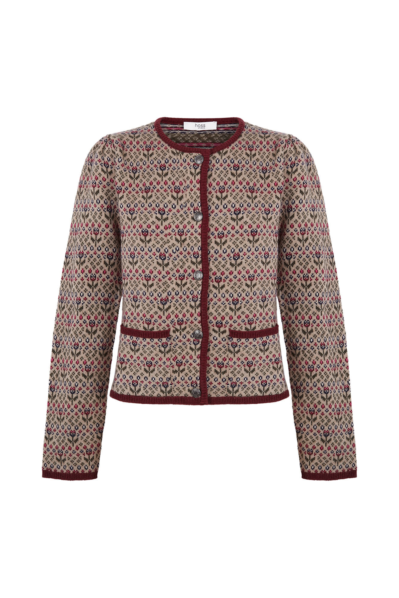 Hoss Intropia Isela. C&aacute;rdigan jacquard Multicolor