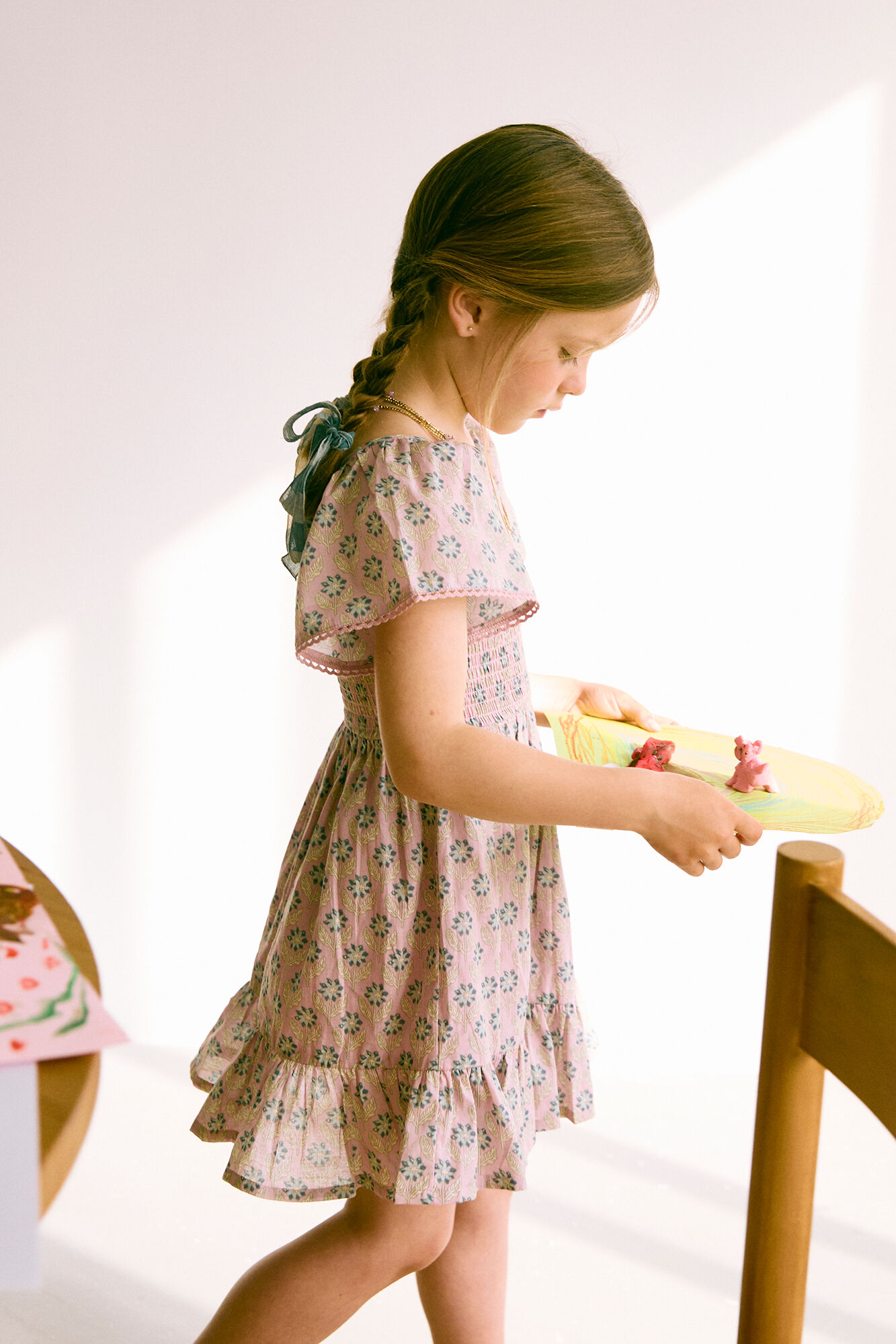 Hoss Intropia Ana. Vestido corto flu&iacute;do