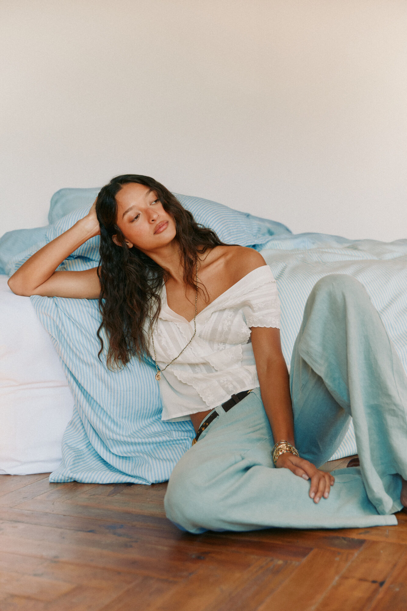 Hoss Intropia Carola. Blusa rom&aacute;ntica