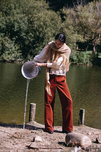 Hoss Intropia Pamela. Pantalón wide leg