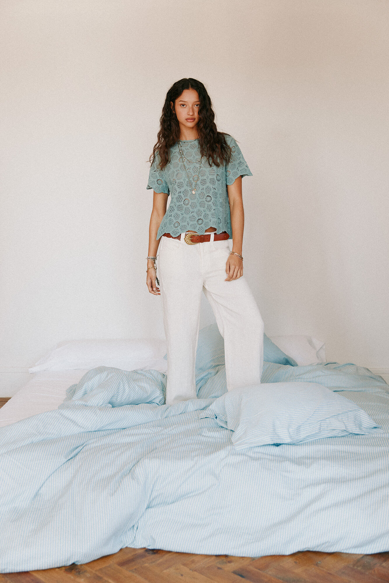 Hoss Intropia Paupa. Pantal&oacute;n de lino