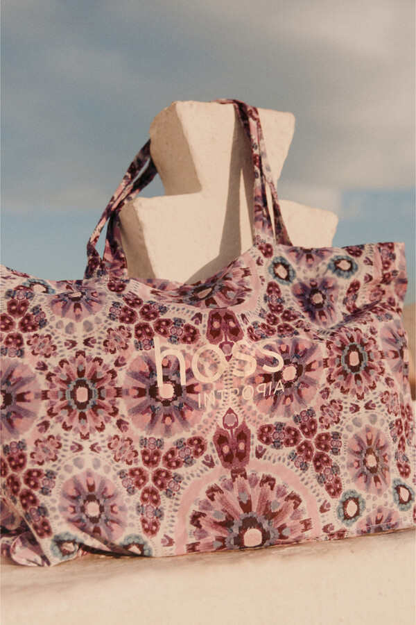 Hoss Intropia Maya. Multifunctional fabric bag Ivory